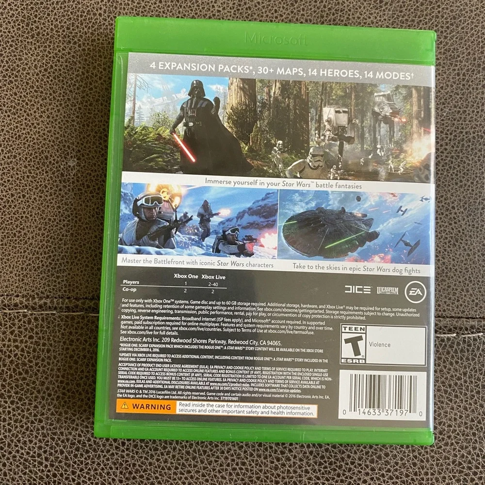 Star Wars: Battlefront - Ultimate Edition (Microsoft Xbox One, 2016)